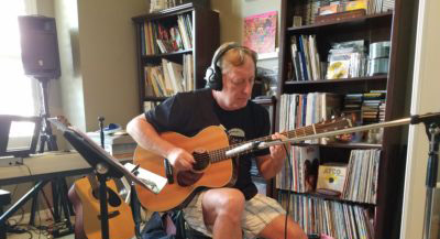 Guitarist extraordinaire Gene Ford at Broken Record Studios!